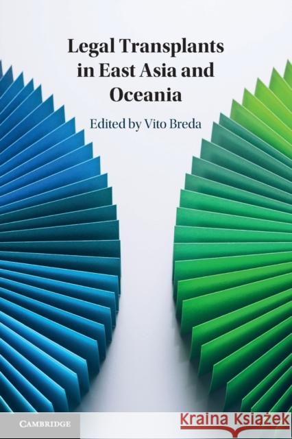 Legal Transplants in East Asia and Oceania Vito Breda (University of Southern Queensland) 9781009001830 Cambridge University Press