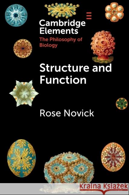 Structure and Function Rose Novick 9781009013888