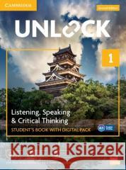 Unlock Level 1 Listening, Speaking and Critical Thinking Student's Book with Digital Pack [With eBook] White, N. M. 9781009031455 Cambridge University Press