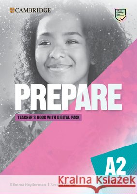 Prepare Level 2 Teacher's Book with Digital Pack Emma Heyderman   9781009032087