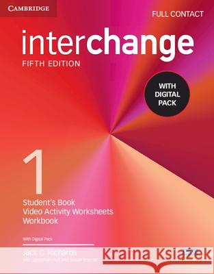 Interchange Level 1 Full Contact with Digital Pack [With eBook] Jack C. Richards Jonathan Hull Susan Proctor 9781009040662