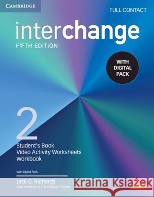 Interchange Level 2 Full Contact with Digital Pack [With eBook] Jack C. Richards Jonathan Hull Susan Proctor 9781009040723