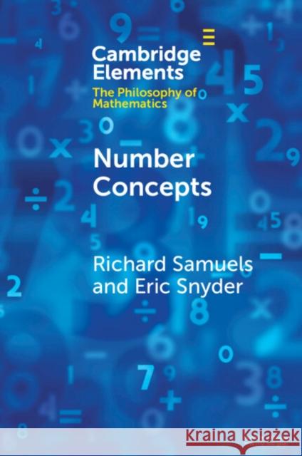 Number Concepts Eric (Ashoka University) Snyder 9781009055536