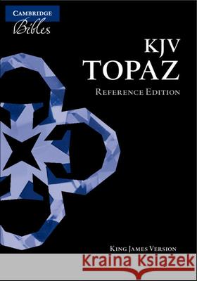 KJV Topaz Reference Edition, Black Goatskin Leather, Kj876: Xrl  9781009111058 Cambridge University Press