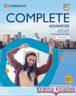 Complete Advanced Student's Book without Answers with Digital Pack Greg Archer Guy Brook-Hart Sue Elliot 9781009162333