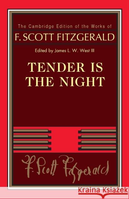 Tender Is the Night F. Scott Fitzgerald 9781009282062