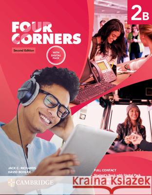 Four Corners Level 2b Full Contact with Digital Pack Jack C. Richards David Bohlke 9781009286497