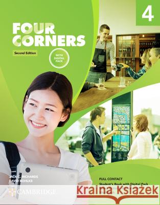 Four Corners Level 4 Full Contact with Digital Pack Jack C. Richards David Bohlke 9781009286565