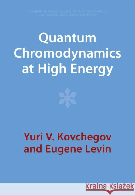 Quantum Chromodynamics at High Energy Eugene (Tel-Aviv University) Levin 9781009291422 Cambridge University Press