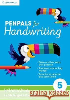 Penpals for Handwriting Year 5 Interactive Download Gill Budgell, Kate Ruttle 9781009332385 Cambridge University Press