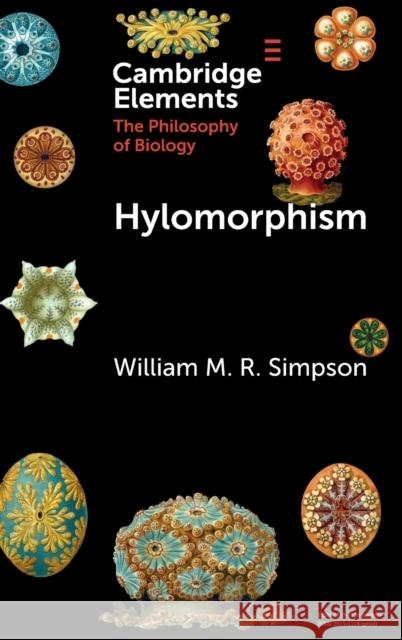 Hylomorphism William M. R. Simpson 9781009410830 Cambridge University Press