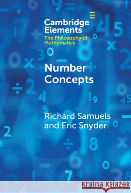 Number Concepts Eric (Ashoka University) Snyder 9781009462532