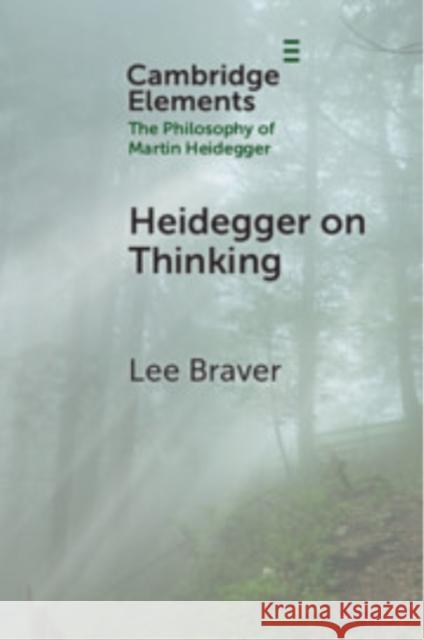 Heidegger on Thinking Lee Braver 9781009466943