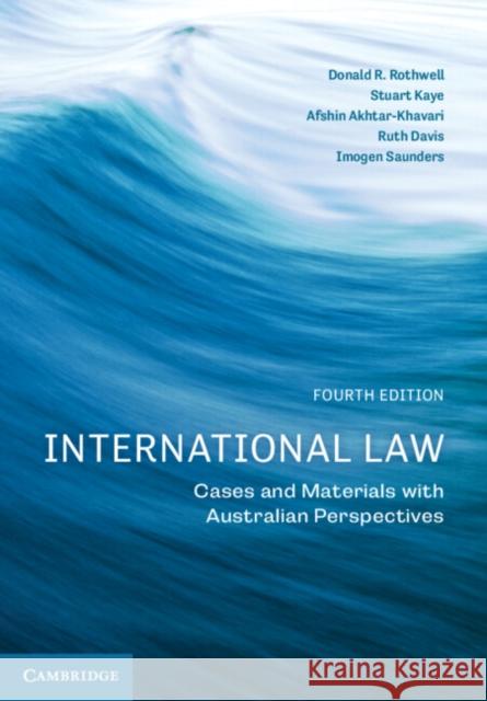 International Law Imogen (Australian National University, Canberra) Saunders 9781009506762