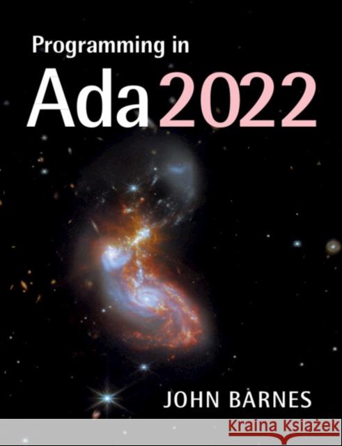 Programming in Ada 2022 John (John Barnes Informatics) Barnes 9781009564779 Cambridge University Press