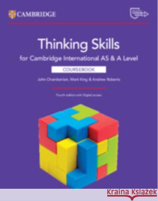 Cambridge International AS & A Level Thinking Skills Coursebook with Digital Access (2 Years) Andrew Roberts 9781009819732