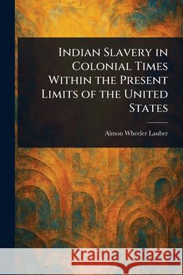 Indian Slavery in Colonial Times Within the Present Limits of the United States Almon Wheeler Lauber 9781025244150 Anson Street Press