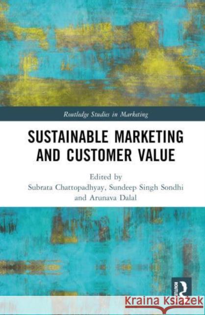 Sustainable Marketing and Customer Value  9781032002446 Taylor & Francis Ltd