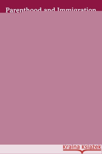 Parenthood and Immigration in Psychoanalysis: Shaping the Therapeutic Setting Genevi Welsh Marie Moro 9781032005508 Routledge