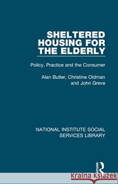 Sheltered Housing for the Elderly John Greve 9781032048277 Taylor & Francis Ltd