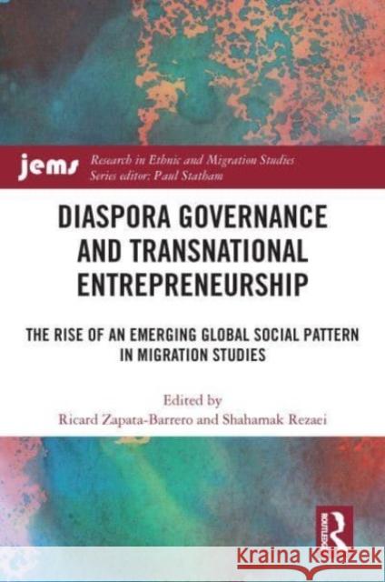 Diaspora Governance and Transnational Entrepreneurship  9781032049595 Taylor & Francis Ltd