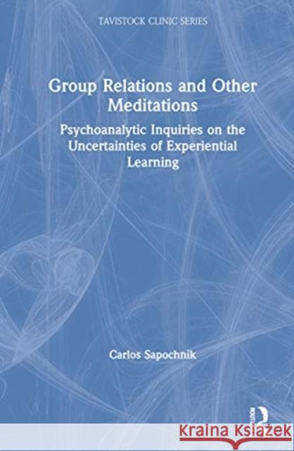 Group Relations and Other Meditations: Psychoanalytic Explorations on the Uncertainties of Experiential Learning Sapochnik, Carlos 9781032051185 Routledge