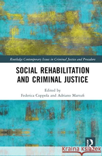 Social Rehabilitation and Criminal Justice  9781032052908 Taylor & Francis Ltd