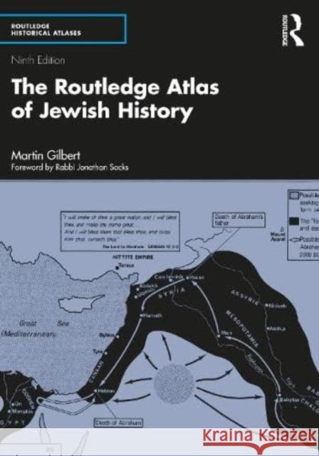 The Routledge Atlas of Jewish History Martin Gilbert 9781032053806