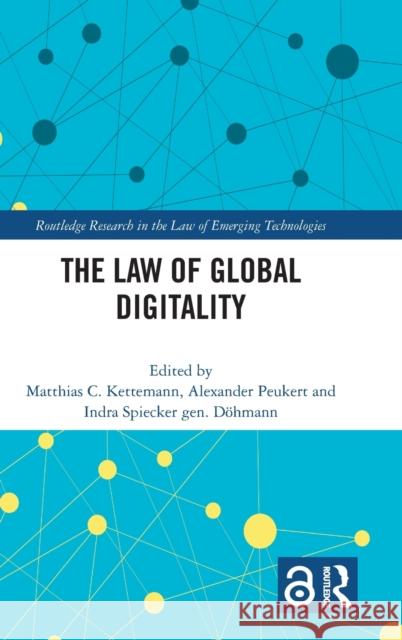 The Law of Global Digitality  9781032073699 Routledge