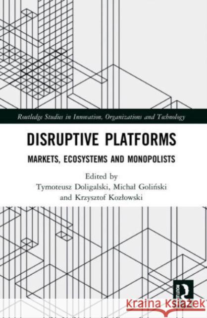 Disruptive Platforms  9781032075259 Taylor & Francis Ltd