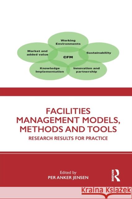 Facilities Management Models, Methods and Tools: Research Results for Practice Per Anker Jensen 9781032092386 Routledge