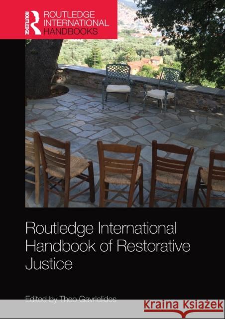 Routledge International Handbook of Restorative Justice Theo Gavrielides 9781032095028