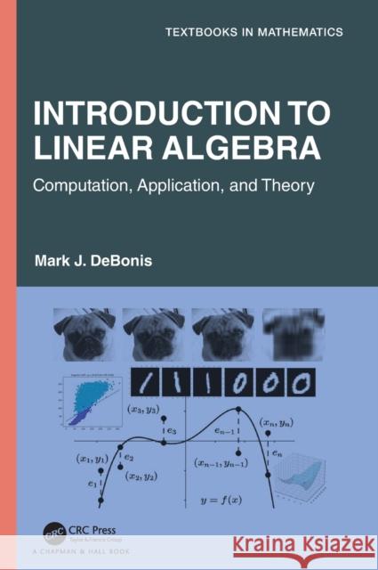 Introduction to Linear Algebra: Computation, Application, and Theory Mark J. Debonis 9781032108988 CRC Press