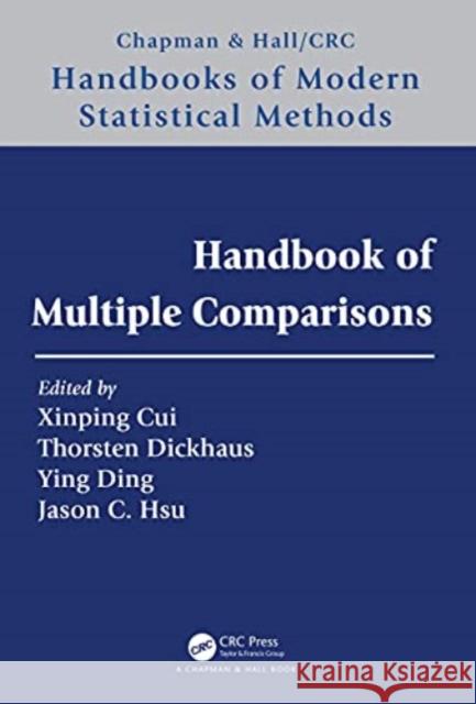 Handbook of Multiple Comparisons  9781032111551 Taylor & Francis Ltd