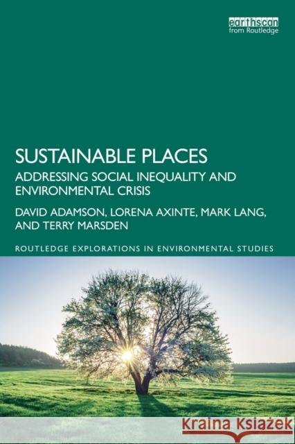 Sustainable Places: Addressing Social Inequality and Environmental Crisis David Adamson Lorena Axinte Mark Lang 9781032117911 Routledge