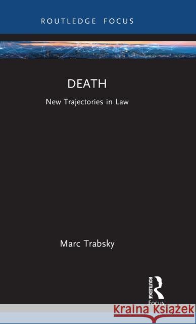 Death Marc Trabsky 9781032119229 Taylor & Francis Ltd