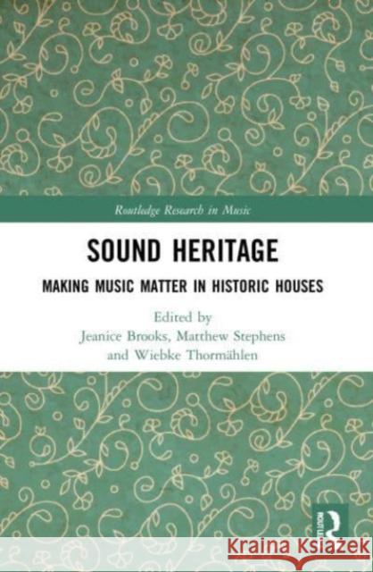 Sound Heritage  9781032129839 Taylor & Francis Ltd