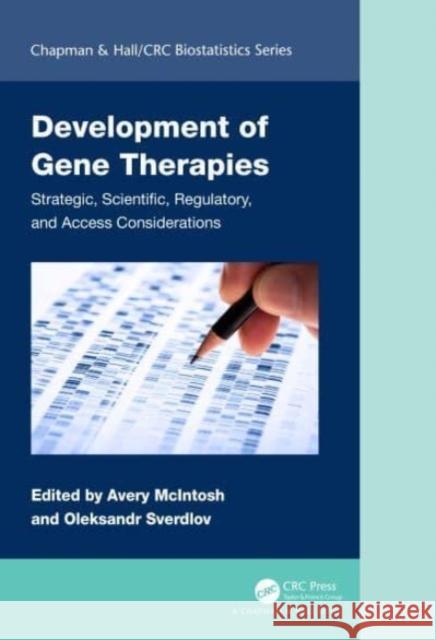 Development of Gene Therapies  9781032136554 Taylor & Francis Ltd