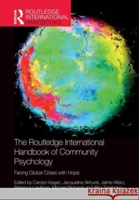 The Routledge International Handbook of Community Psychology  9781032160917 Taylor & Francis Ltd