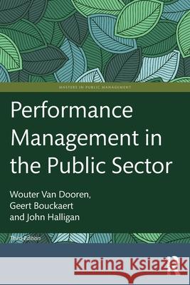 Performance Management in the Public Sector John (University of Canberra, Australia) Halligan 9781032210483 Routledge