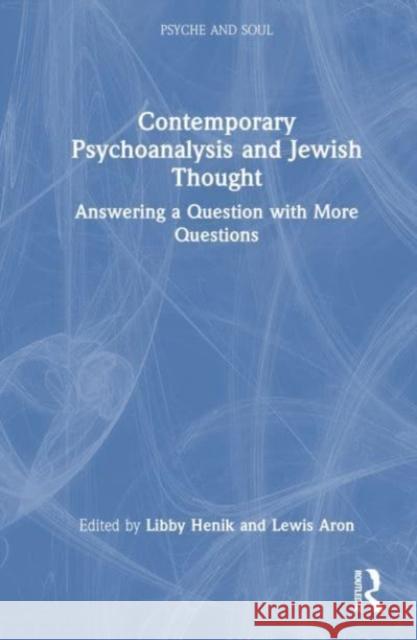 Contemporary Psychoanalysis and Jewish Thought  9781032210704 Taylor & Francis