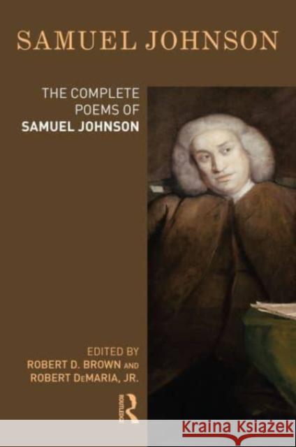 The Complete Poems of Samuel Johnson  9781032226033 Taylor & Francis Ltd