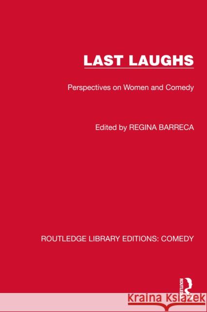 Last Laughs  9781032226279 Taylor & Francis Ltd