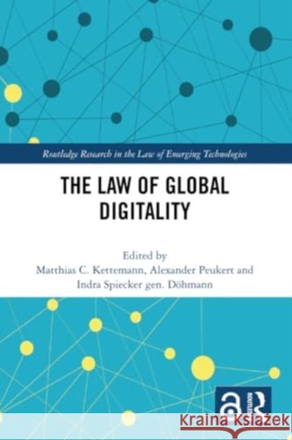 The Law of Global Digitality  9781032255507 Taylor & Francis Ltd