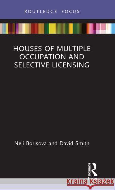 Houses of Multiple Occupation and Selective Licensing David (JMW Solicitors LLP, UK) Smith 9781032286297 Taylor & Francis Ltd