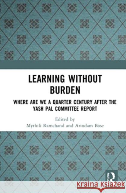 Learning without Burden  9781032290676 Taylor & Francis Ltd