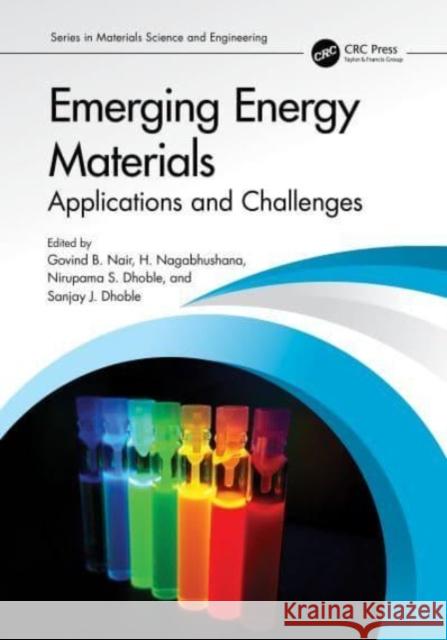 Emerging Energy Materials  9781032312095 Taylor & Francis Ltd