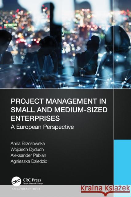Project Management in Small and Medium-Sized Enterprises: A European Perspective Anna Brzozowska Wojciech Dyduch Aleksander Pabian 9781032314716 Auerbach Publications