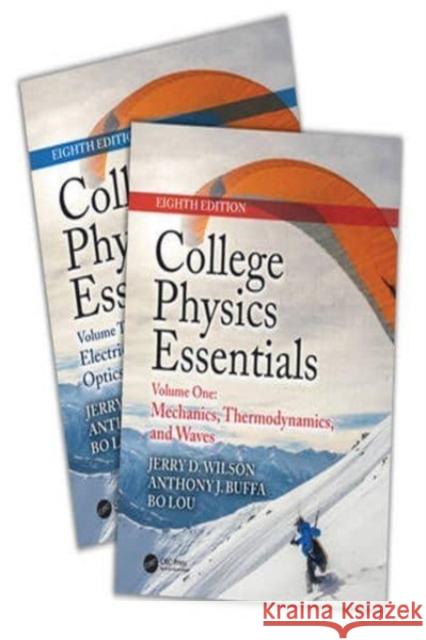 COLLEGE PHYSICS ESSENTIALS EIGHTH EDITIO JERRY D. WILSON 9781032337265