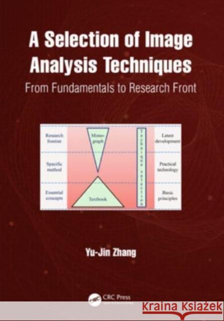 A Selection of Image Analysis Techniques: From Fundamental to Research Front Yu-Jin Zhang 9781032351162 CRC Press